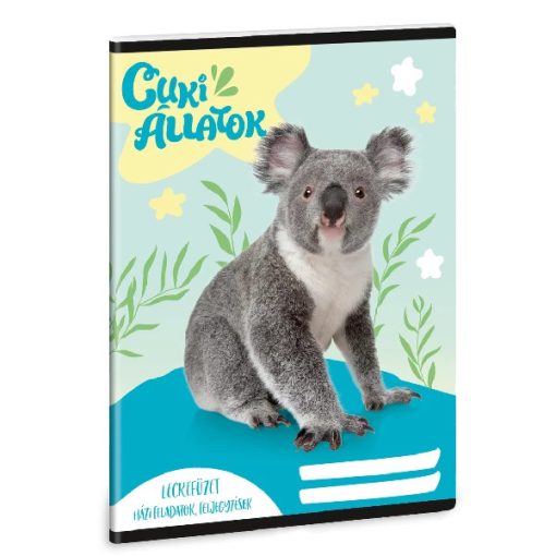ARS UNA leckefüzet A/5 32 lapos Cuki állatok, Koala