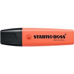   Szövegkiemelő STABILO BOSS pasztell vágott, 2-5mm, halvány korall 