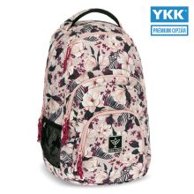 ARS UNA Hátizsák AU-2 iskolatáska szett, Flowery Pink, 3 részes