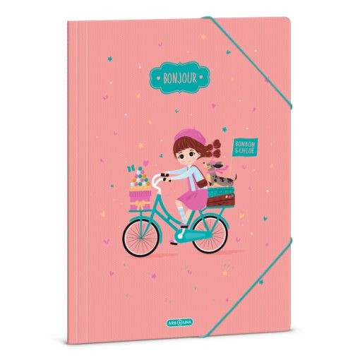 ARS UNA gumis mappa A/4 Bonjour