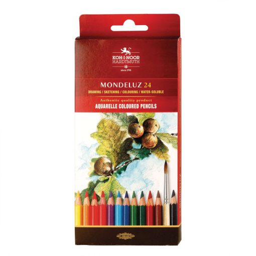 KOH-I-NOOR Mondeluz színesceruza akvarell 24db-os