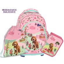 ARS UNA Iskolatáska szett, Doggie, 3 részes