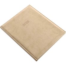 Határidőnapló, agenda A/4 heti, Bolero, 2026. évi, Drapp