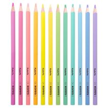 KORES színesceruza háromszögletű Pastel 12db