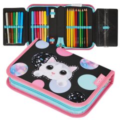 HERLITZ tolltartó cica, 31 részes, töltött