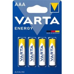Varta mikro elem AAA LR03 Energy 4db