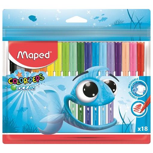 MAPED Color'Peps Ocean 18db mosható filctoll