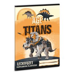 ARS UNA leckefüzet A/5 32 lapos Age of the titans