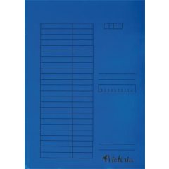 Papír pólyás dosszié A/4 5db kék