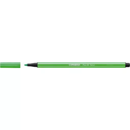 Filctoll STABILO Pen 68, Neon zöld 033