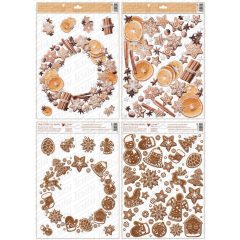 Karácsonyi ablakmatrica 236