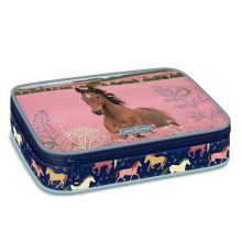ARS UNA Mágneszáras Iskolatáska szett, Wild and Free, Lovas, 3 részes