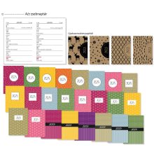 Zsebnaptár, A/7 Alisca, Szekszárd, 2026. évi, vegyes színek