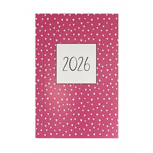 Zsebnaptár, A/7 Alisca, Szekszárd, 2026. évi, vegyes színek