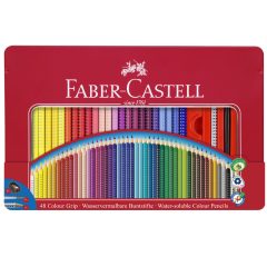 FABER-CASTELL Grip színesceruza 48db fémdobozban