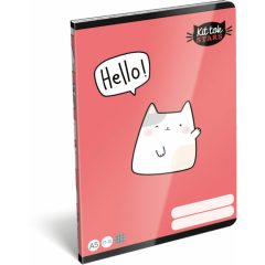 Füzet A/5 Kit Tok II, Lizzy Card 27-32, négyzethálós