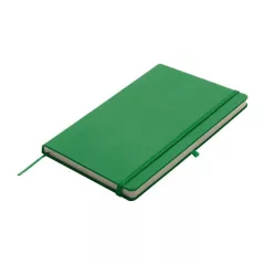 Notesz A/5, gumipánttal, zöld