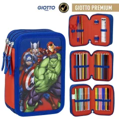 Avengers, Bosszúállók Tolltartó 3 emeletes töltött
