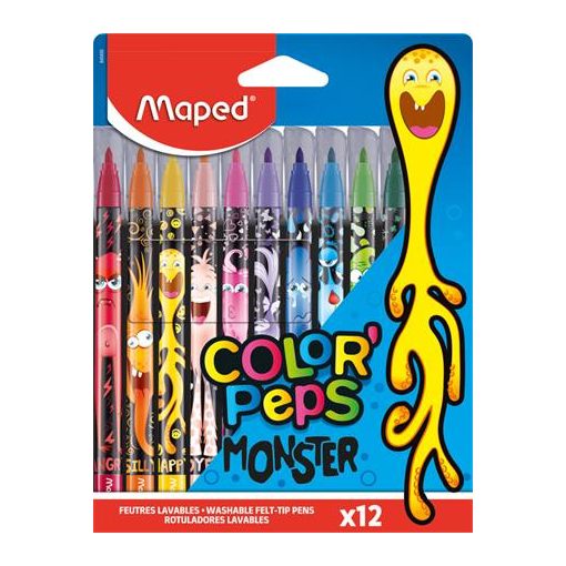 MAPED Color'Peps monster 12db mosható filctoll