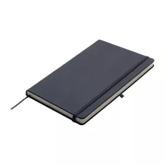 Notesz A/5, gumipánttal, fekete