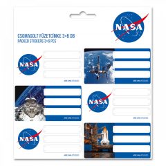 ARS UNA füzetcímke csomagolt, 3x6db NASA