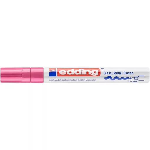 EDDING 750 Lakkmarker 2-4mm, RÓZSASZÍN