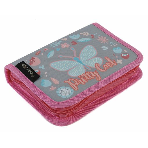 Lizzy Card Iskolatáska szett, Avocado Butterfly 