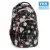   ARS UNA Hátizsák AU-2 iskolatáska szett, Flowery black, 3 részes