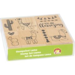 Nyomdakészlet Heyda, 10db-os, Láma