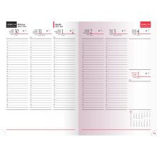 Agenda B/5 heti, Linett, 2026. évi, Barna-Mustár