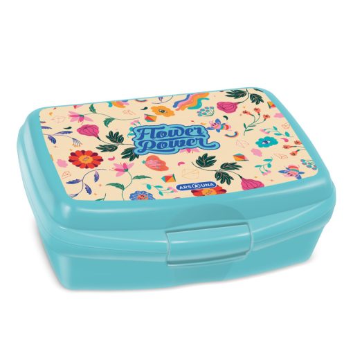  ARS UNA Iskolatáska szett, Flower Power, 5 részes