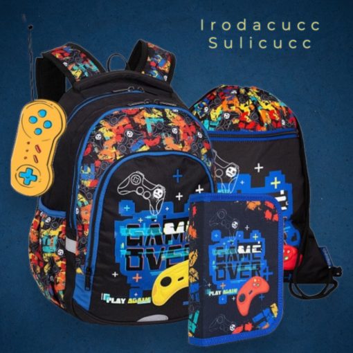 Iskolatáska szett CoolPack Colorino Play, Game