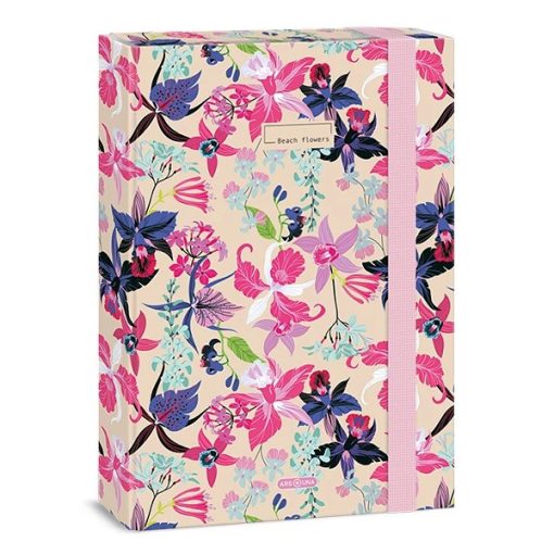 ARS UNA füzetbox  A/4 Beach Flowers