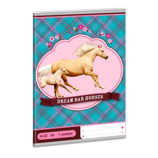 ARS UNA füzet A/5 32 lapos szótár, Dream Bar II, lovas, 31-32