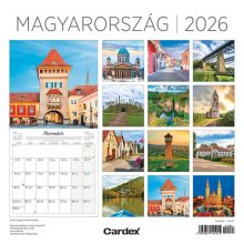Falinaptár Cardex lemez 2026. évi, Magyarország