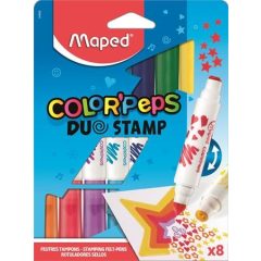 MAPED Color'Peps 2,8mm nyomdás filckészlet 8 szín