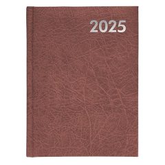 Agenda B/6 heti, Alisca, Szekszárd, 2025. évi, Bordó