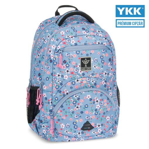  ARS UNA Hátizsák Ergonomikus szett Pearl Blossom Blue, 5 részes