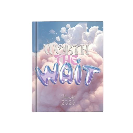 PlanAll heti B6 mini 2026. évi, zsebnaptár - Wait