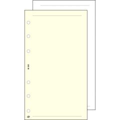   Saturnus, Kalendárium betét, jegyzetlap, "S", sima, chamois