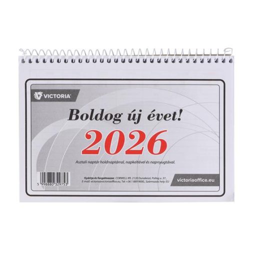 Asztalinaptár, 23TA, 2026. évi