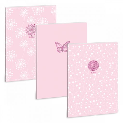 ARS UNA Pink Spring füzet A/4 40 lapos kockás, négyzethálós