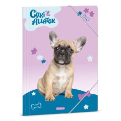 ARS UNA gumis mappa A/4 Cuki bulldog