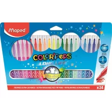 MAPED Color'Peps 24db Long Life, mosható filctoll