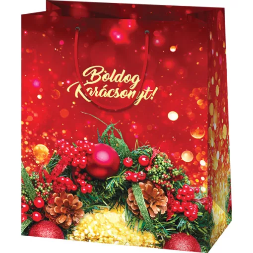 Dísztasak Karácsonyi - közepes