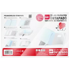 ICO Süni Füzetborító, öntapadó, A/4, 10db/csomag