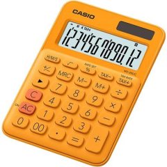   CASIO MS-20 UC asztali számológép 12 számjegy narancssárga