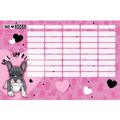 Lizzy card órarend We Love Dogs
