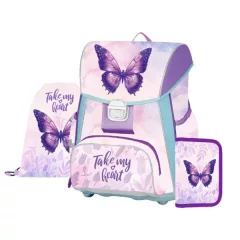  Iskolatáska szett OT, Oxybag, Butterfly III, Pillangó, 3db-os