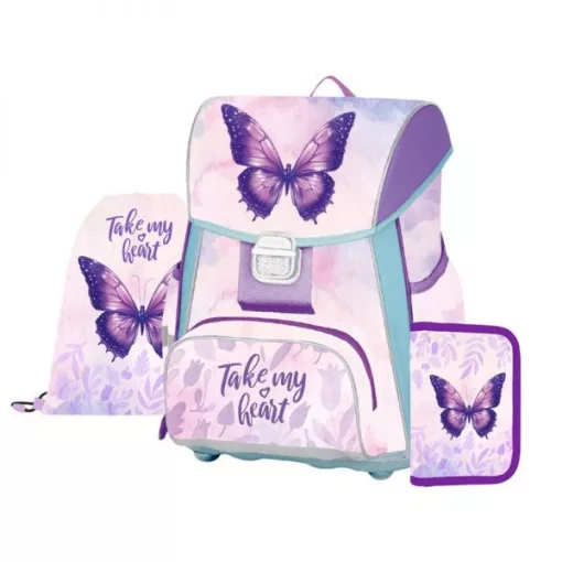 Iskolatáska szett OT, Oxybag, Butterfly III, Pillangó, 3db-os